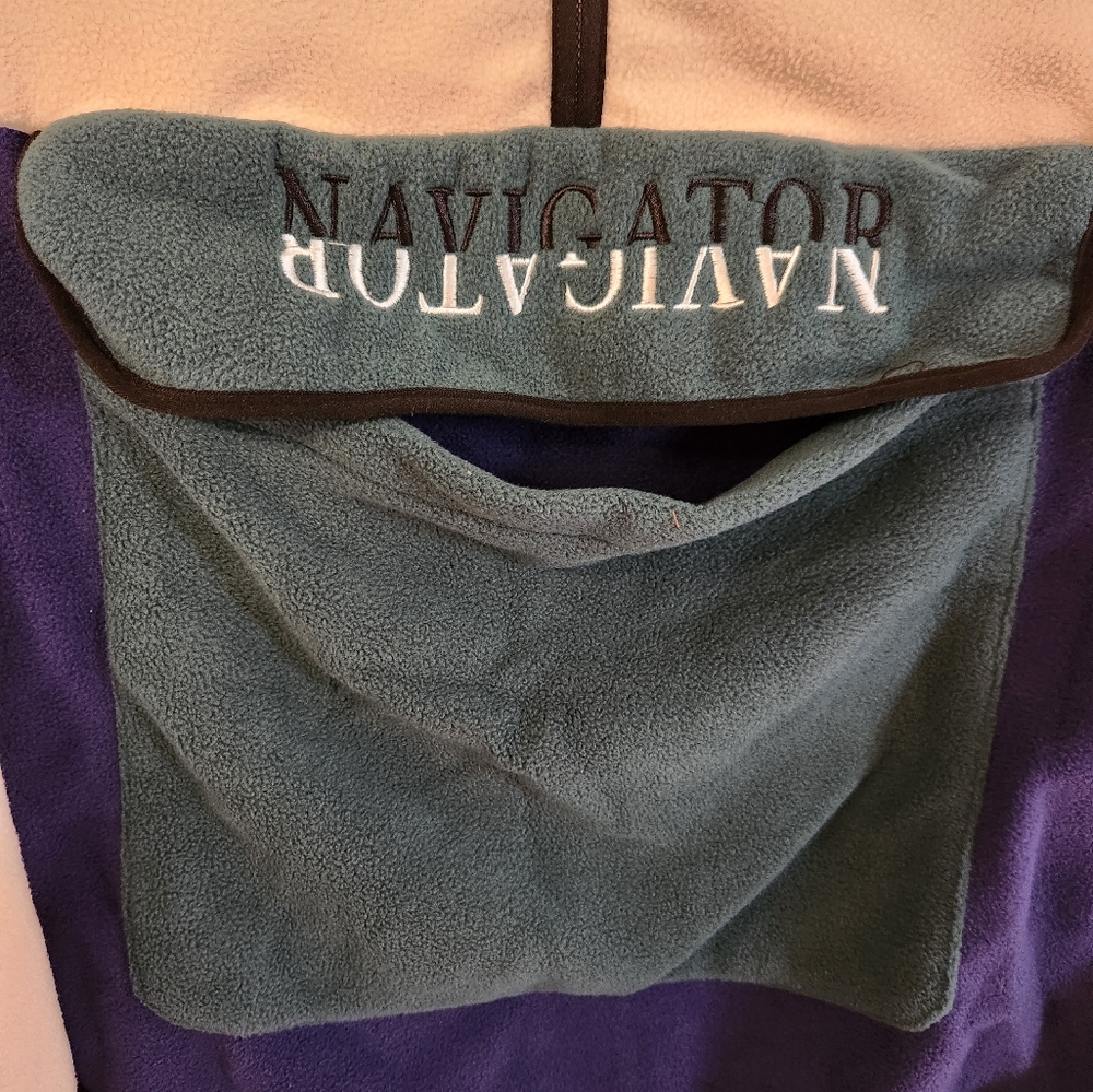 Charmkpr Patchwork Half-Zip Pouch Jacket - Men's … - image 2